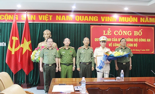 Công an tỉnh Điện Biên có tân Phó Giám đốc