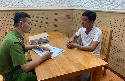 Khởi tố đối tượng khai thác cát trái phép trên sông Long Đại