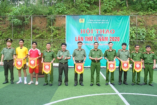 Hội thao Công an huyện Bát Xát lần thứ nhất năm 2020