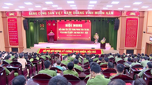 Công an tỉnh Sơn La tổ chức Hội nghị điển hình tiên tiến 