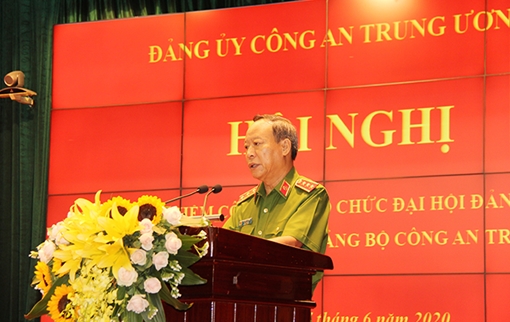 Tổ chức tốt Đại hội đảng cấp cơ sở trong Đảng bộ Công an Trung ương