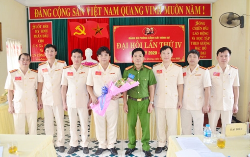 Phòng Cảnh sát hình sự - Công an tỉnh Tuyên Quang: Vững vàng vượt lên gian khó 