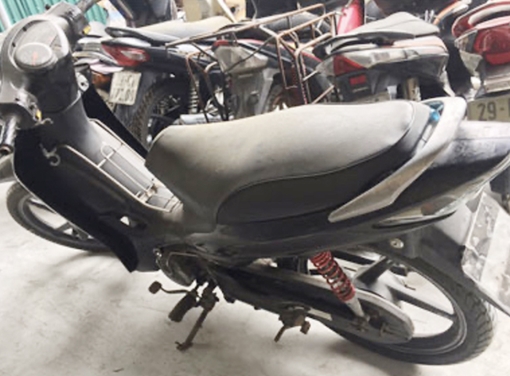 Công an phường Nghĩa Đô tìm chủ sở hữu xe máy do tổ công tác 141 tạm giữ