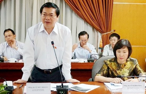 Khởi tố bị can đối với cựu Bộ trưởng Bộ Công Thương Vũ Huy Hoàng