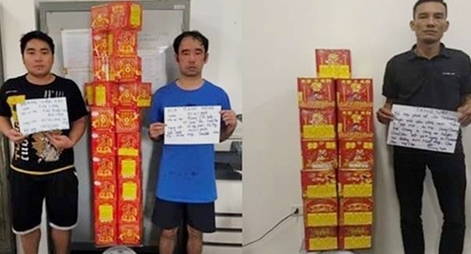 Khởi tố các đối tượng buôn pháo lậu