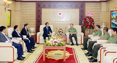 Bộ trưởng Tô Lâm tiếp Đoàn Ban Nội chính Trung ương