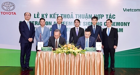 Vietcombank và Toyota Motor Việt Nam ký kết Thỏa thuận Hợp tác