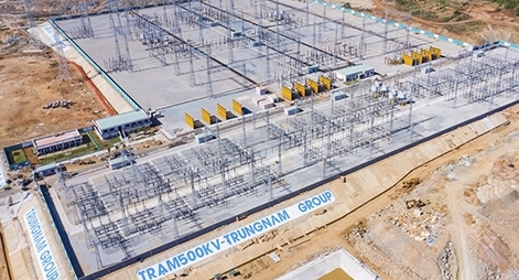 Đóng điện kỹ thuật Trạm biến áp và tuyến dây 500kV do tư nhân đầu tư 