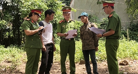 Công an về xã, phong trào an ninh thêm vững