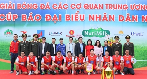 Khai mạc Giải bóng đá các Cơ quan Trung ương mở rộng