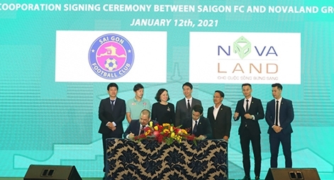 Novaland chung tay vì sự phát triển bền vững của bóng đá Việt Nam