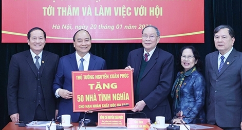 Đồng hành nhân ái vì nạn nhân chất độc da cam