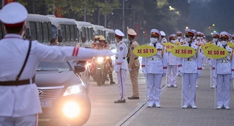 Tổng duyệt các bước cuối cùng trước ngày khai mạc Đại hội Đảng XIII