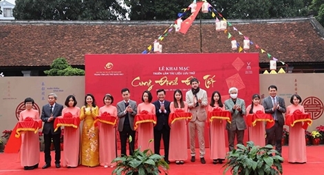 Triển lãm “Cung đình đón Tết” tại Văn Miếu – Quốc Tử Giám