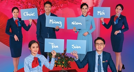 Bộ ảnh mừng Xuân Tân Sửu của cán bộ, nhân viên VietinBank