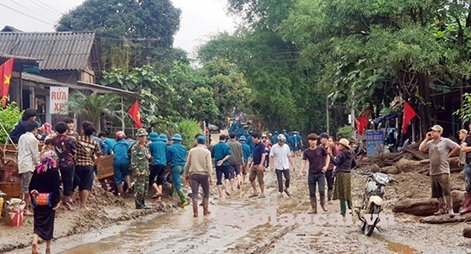 Lào Cai khẩn trương khắc phục hậu quả trận lũ ống tại xã Minh Lương