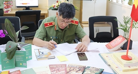 Lan tỏa và phát triển văn hóa đọc trong Cục Khoa học, Chiến lược và Lịch sử Công an
