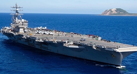 Mỹ lại đưa tàu sân bay đến Biển Đông