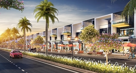 Nhà phố thương mại làm nóng thị trường bất động sản phố núi