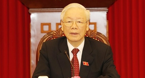 Tổng Bí thư điện đàm với Bí thư thứ nhất Đảng Cộng sản Cuba