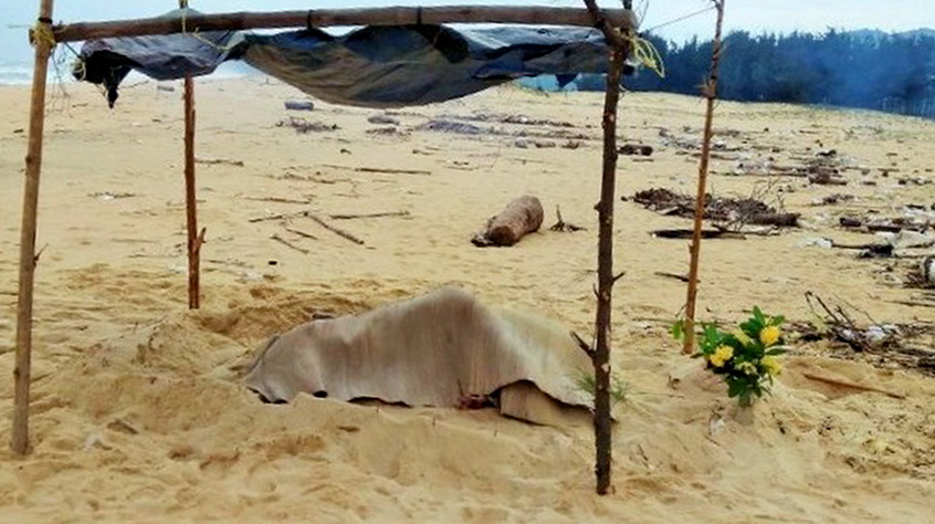  Thi thể nam giới trôi dạt từ biển vào bờ