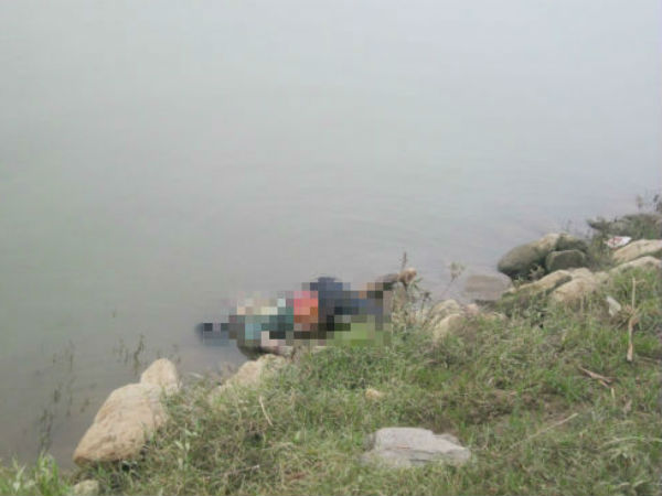 Xác chết trôi trên sông Gò Chàm ở Bình Định