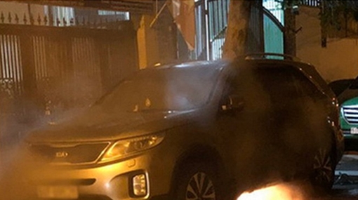 Bắt khẩn cấp kẻ đốt 6 xe ô tô trong đêm