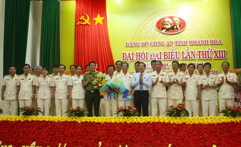 Đại hội Đảng bộ Công an tỉnh Khánh Hòa nhiệm kỳ 2020-2025