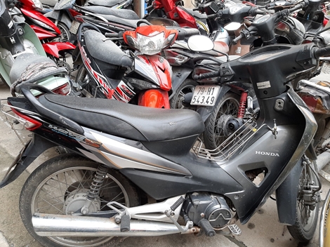 Triệt xóa nhóm trộm cắp, tiêu thụ  xe máy ở Nha Trang