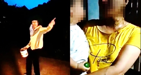 Điều tra vụ đổ chất bẩn lên người con nợ