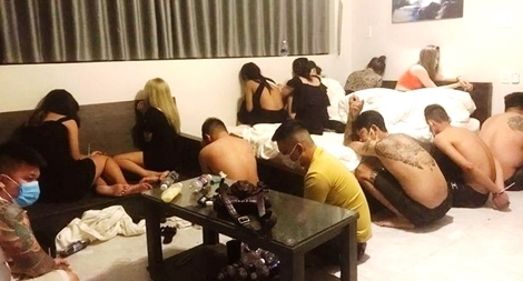 85 đối tượng thuê phòng ở resort để sử dụng ma túy trong mùa dịch