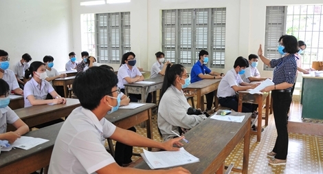 404 thí sinh Khánh Hòa dừng thi vì liên quan ca nhiễm COVID-19