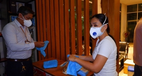 Xét nghiệm cho người dân chung cư Moscow Tower do có liên quan ca nhiễm COVID-19 