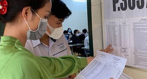 TP Hồ Chí Minh: Khoảng 88.000 thí sinh làm thủ tục ở 155 hội đồng thi