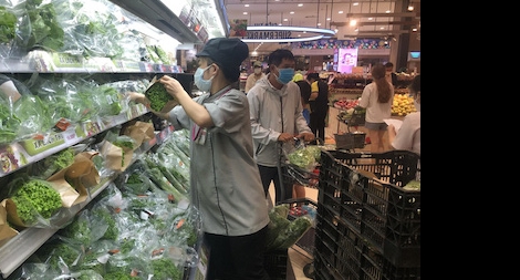 Triển khai điểm trung chuyển hàng hoá phục vụ người dân