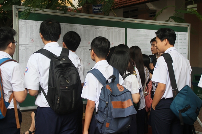 Hơn 70.000 học sinh TP.Hồ Chí Minh thi vào lớp 10