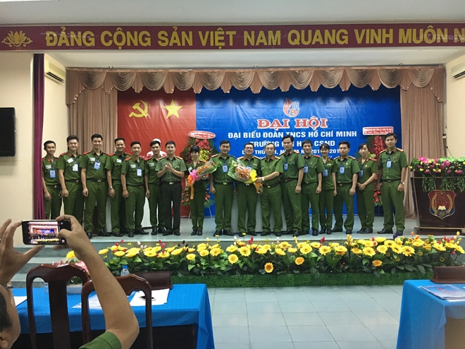 Đại hội Đoàn TNCS Hồ Chí Minh trường ĐH Cảnh sát Nhân dân lần thứ XXI ( 2017-2019).