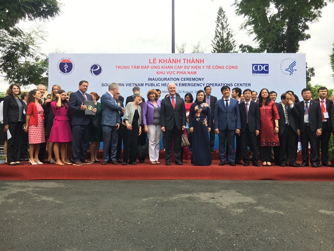 Khánh thành Trung tâm đáp ứng khẩn cấp sự kiện Y tế công cộng