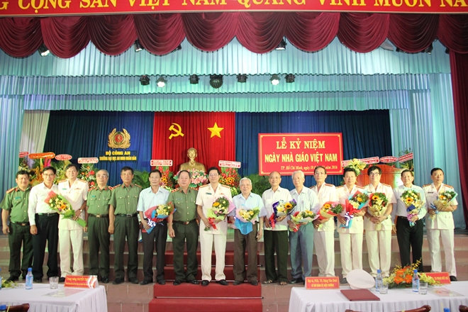 Đại học ANND: Kỷ niệm ngày Nhà giáo Việt Nam