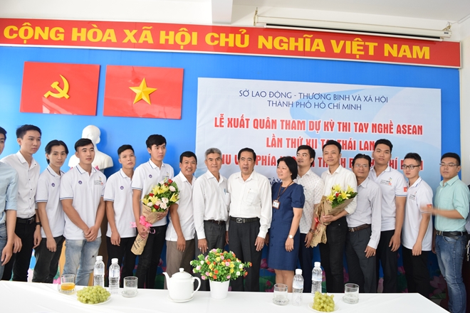 Đoàn Việt Nam xuất quân sang Thái Lan dự cuộc thi tay nghề ASEAN