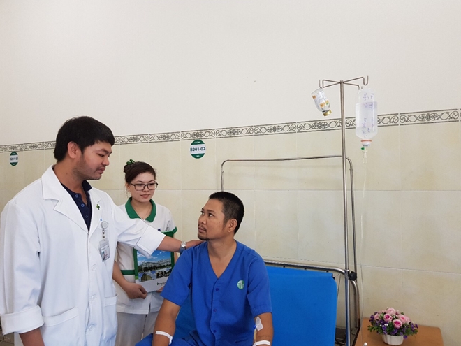 Phẫu thuật cứu sống một “Hiệp sĩ” Bình Dương bị thương nguy kịch