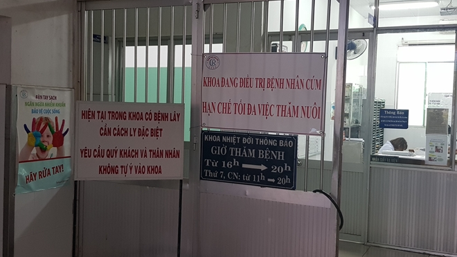 Bệnh viện Chợ Rẫy khống chế thành công chùm ca bệnh cúm AH1N1