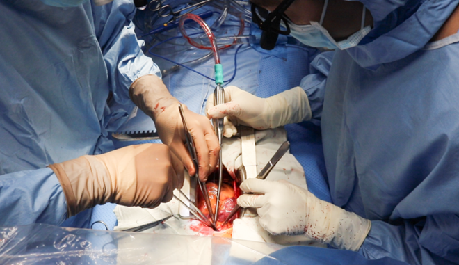 Bệnh nhân đầu tiên được mổ tim tại Bệnh viện cấp quận  	