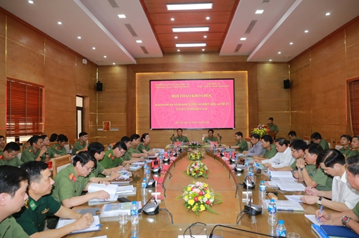 Nâng cao hiệu quả công tác đảm bảo An ninh khu công nghiệp, khu kinh tế trong tình hình mới