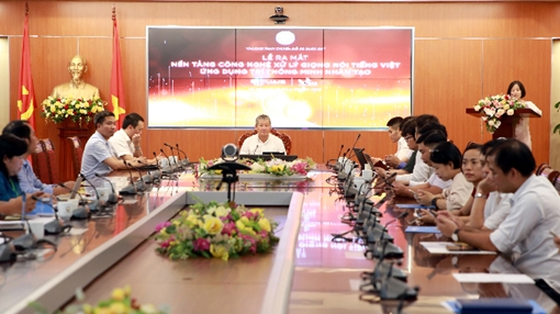 Ra mắt nền tảng công nghệ xử lý giọng nói tiếng Việt 