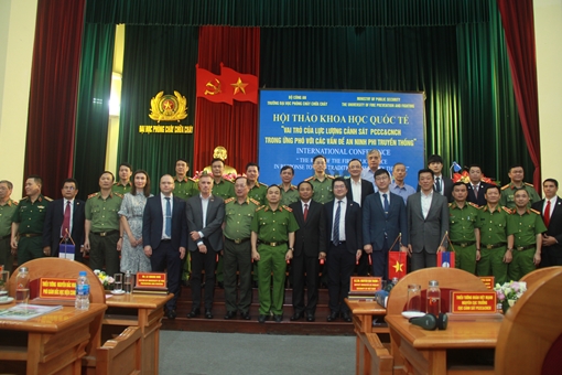Hội thảo khoa học quốc tế “Vai trò của lực lượng Cảnh sát PCCC &CNCH trong ứng phó với các vấn đề an ninh phi truyền thống”