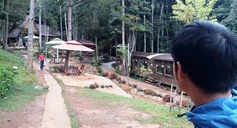 Công ty quản lý nhận sai sót ở Khu đường hầm điêu khắc Đà Lạt