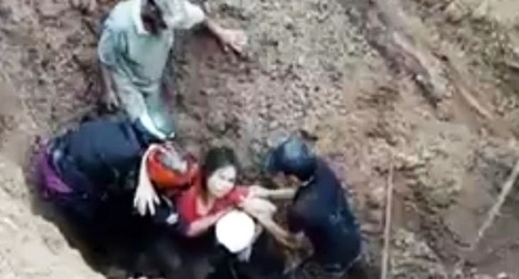  Vợ chồng bị “chôn sống” dưới lòng đất kể về giây phút sinh tử