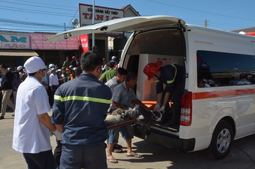 Trước khi tông chết 5 người, xe tải chạy với tốc độ kinh hoàng