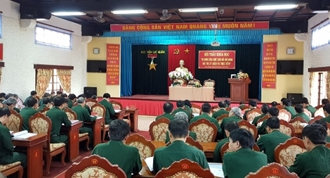 Học viên Lục quân hội thảo thực hiện Di chúc của Bác